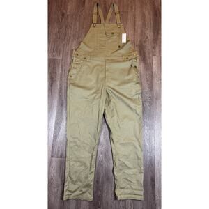 NEW Chefwear Overalls Men L Green Cook Farm Dairy Brew Hipster Restaurant Pant